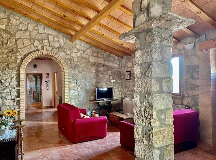 Casa Rural Mas De Les Aligues 메키넨사 외부 사진