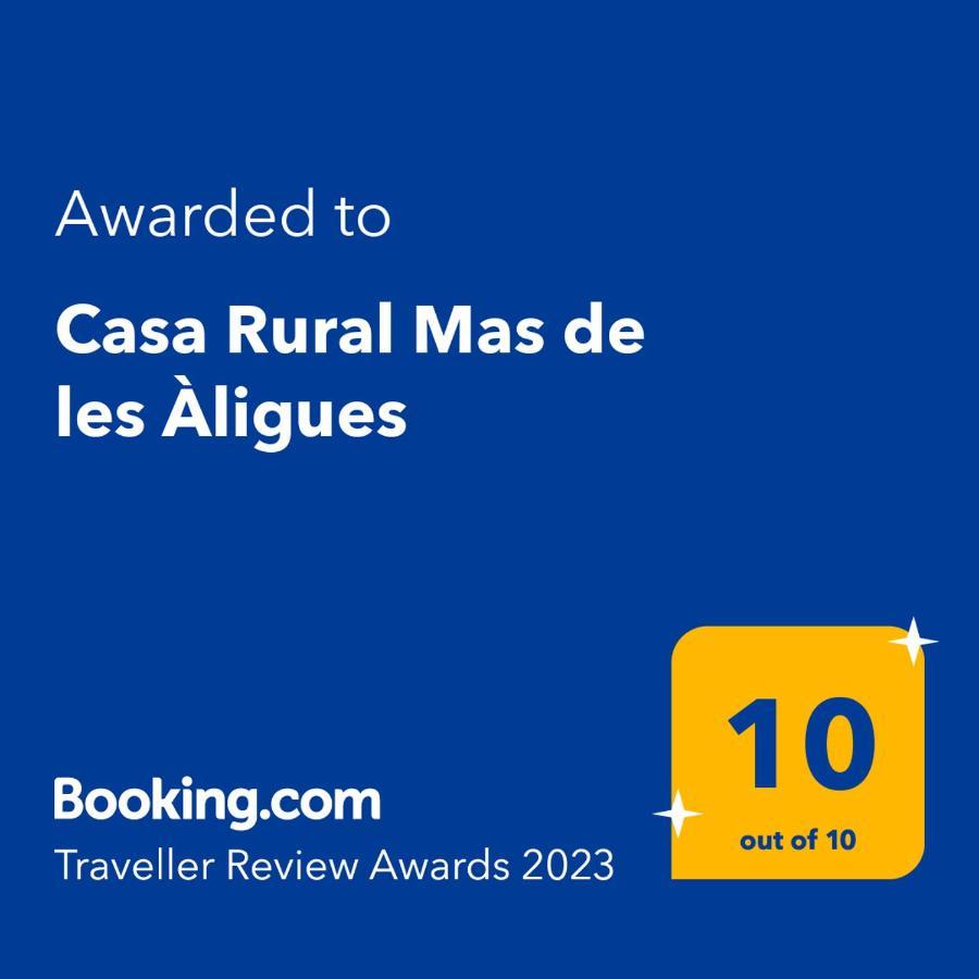 Casa Rural Mas De Les Aligues 메키넨사 외부 사진