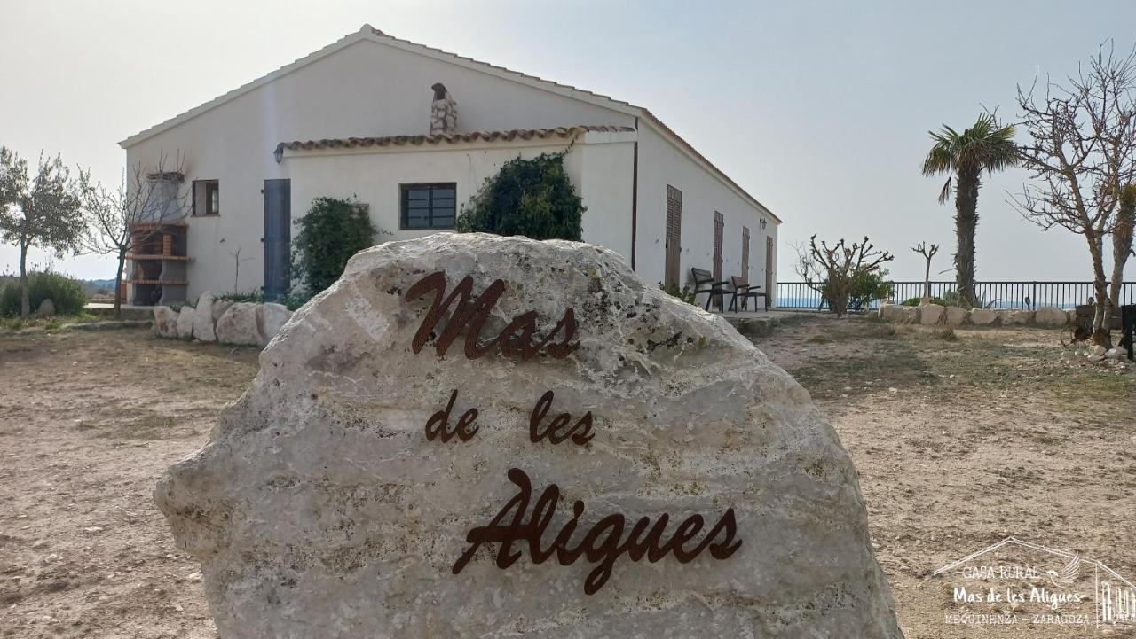 Casa Rural Mas De Les Aligues 메키넨사 외부 사진
